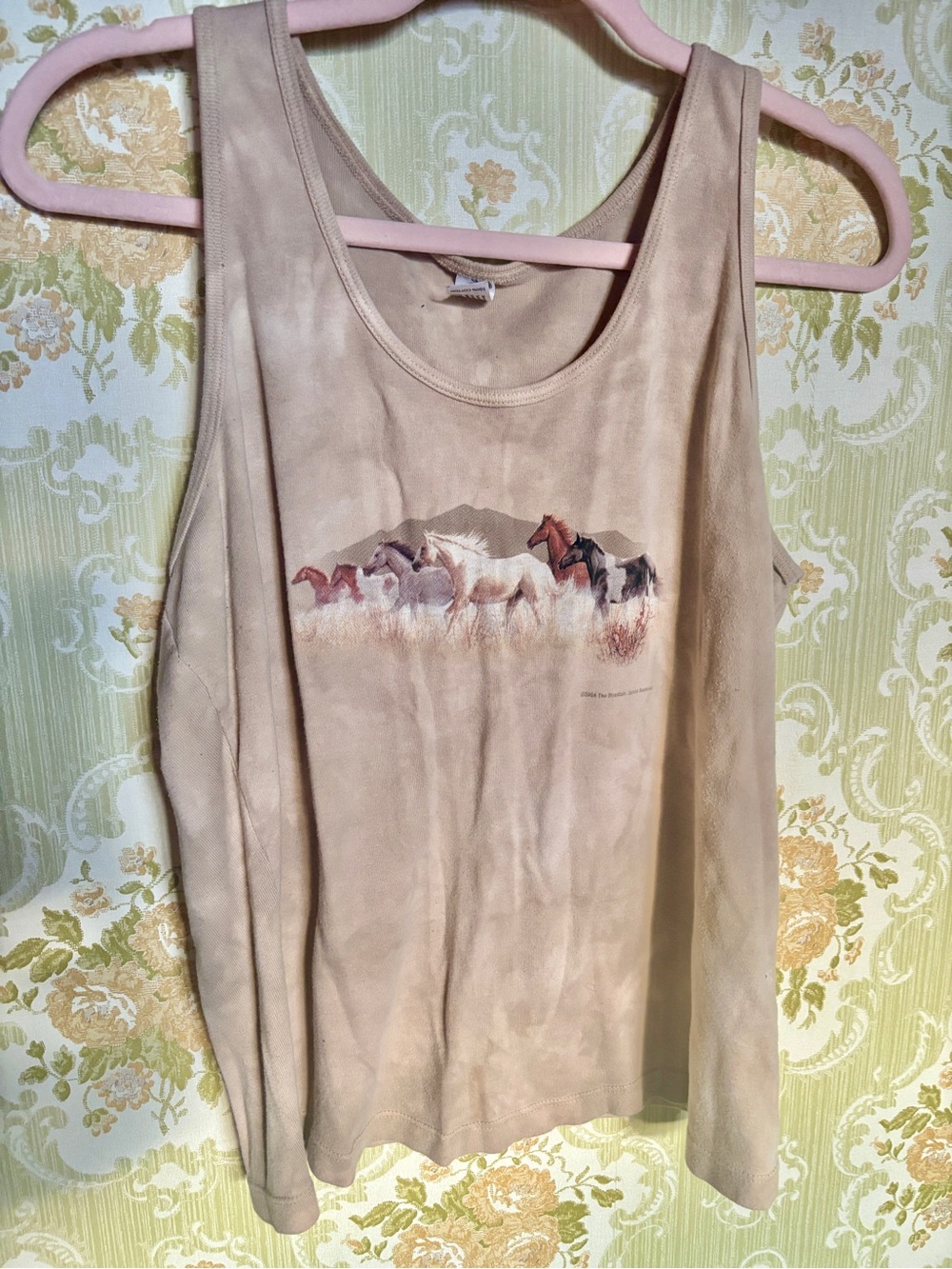 vintage 2004 mountain girl horse tank top girls XL/womens S y2k western cowgirl